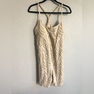 Old Navy, active large animal print shorts bodysuit with built-in bra summer